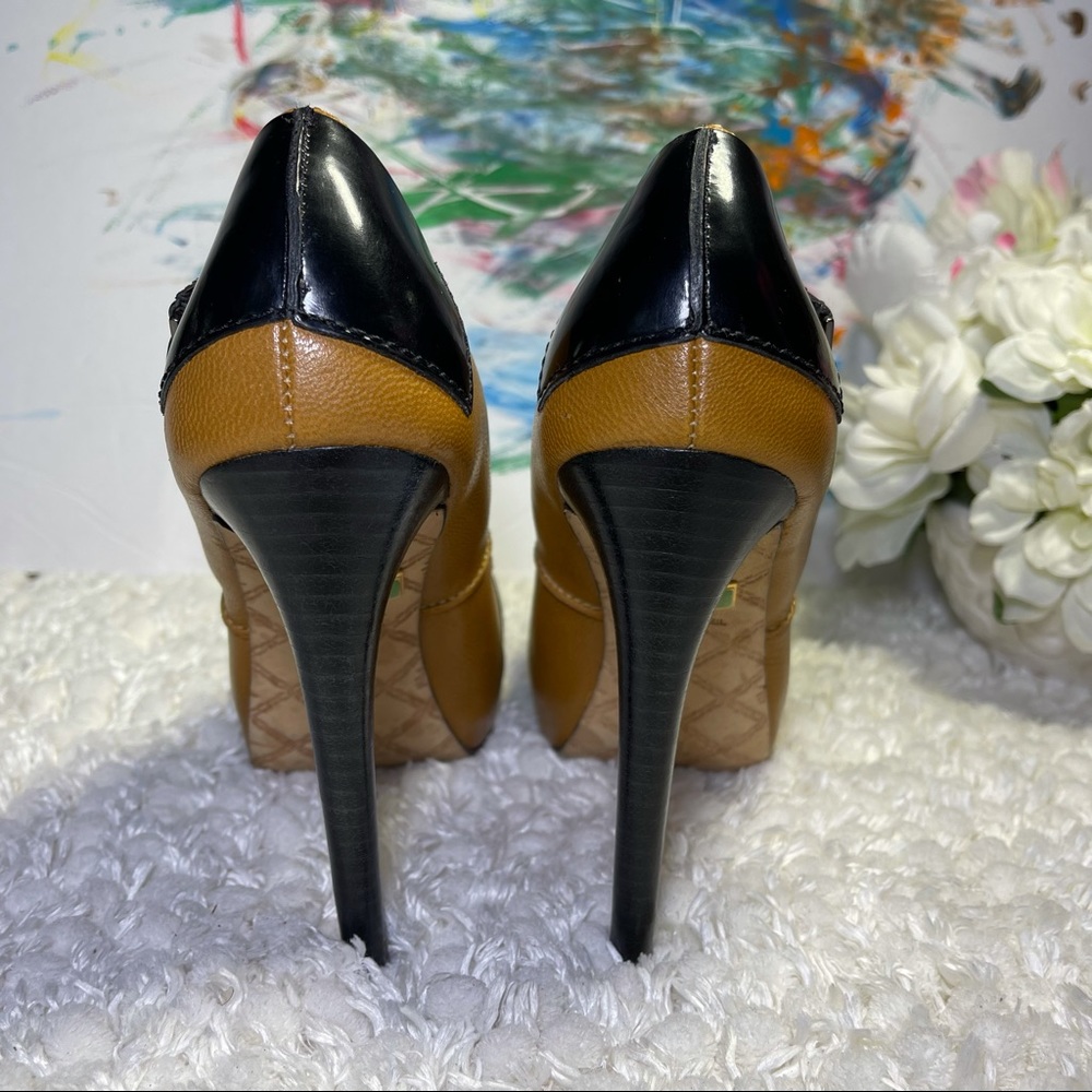 LAMB leather platform pump - Picture 10 of 10